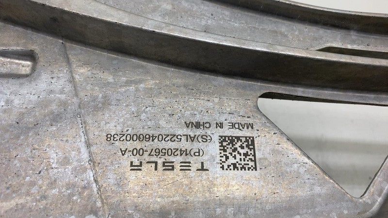 142056700A 2021 2022 2023 Tesla Model S X Rear Subframe Crossmember Stiffener Bracket AWD