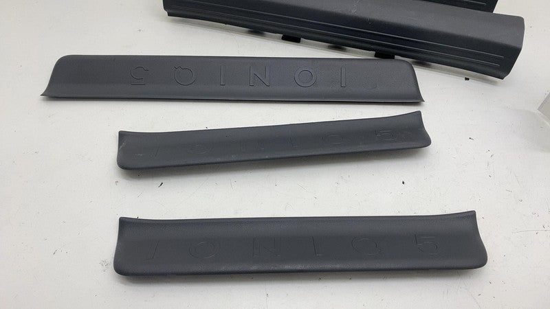 ⭕2022 2023 Hyundai Ioniq 5 SET of Front & Rear Inner Sill Scuff Plate Step Cover