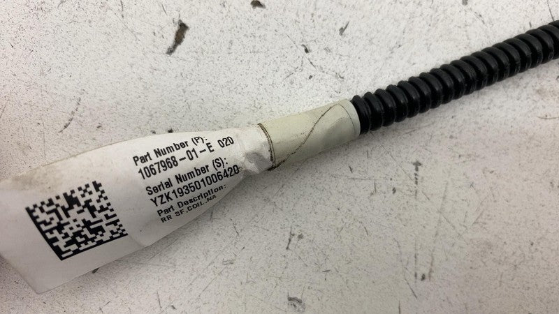 2017-2023 Tesla Model 3 Rear Cradle Subframe Wiring Harness Cable Wire