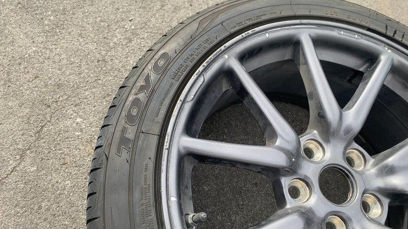 104422100C ⭕ 2017-2020 Tesla Model 3 Wheel Rim 18x8.5J+40MM + Toyo Tire 235/45 1044221-00-C