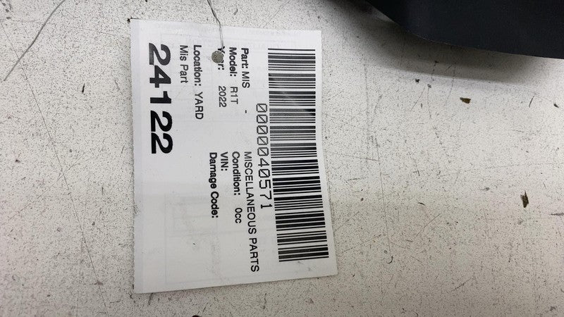 PT 00028767 ⭕22-24 Rivian R1T R1S Front Hood Windshield Hider Flange Trim Molding PT00028767