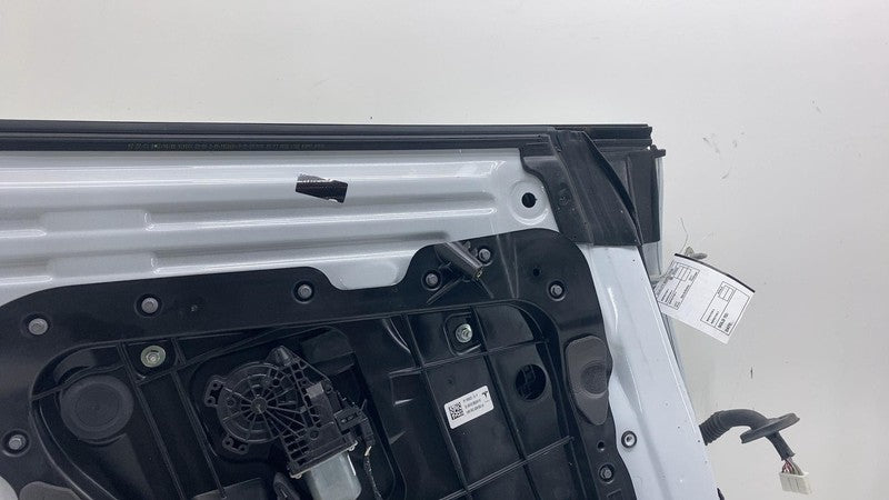 ⭕ 2017-2020 Tesla Model 3 Rear Driver Side Door Shell Panel Left LH White - PPSW