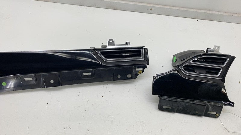 ⭕12-15 Model S SET of Dash A/C Air Vent Outlet Dashboard Trim Panel 10
