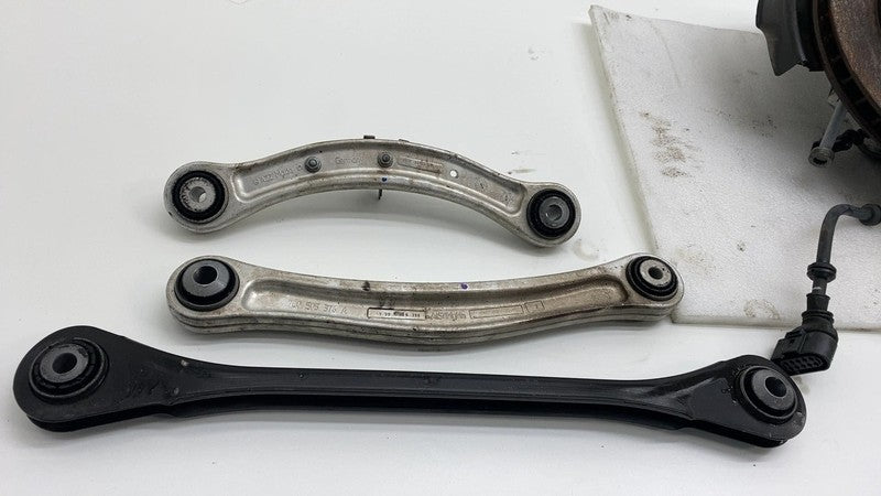 2011-2014 Porsche Cayenne Rear Right Spindle Knuckle Hub Rotor + Control Arm AWD