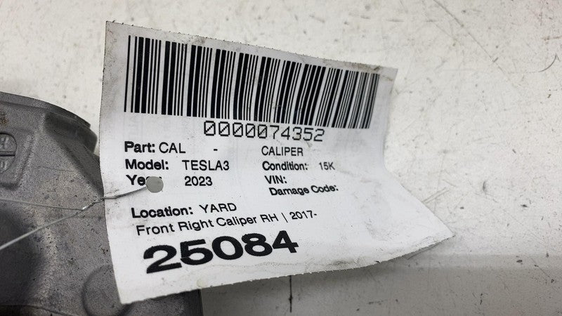 104462200E ⭕ 2017-2023 Tesla Model 3 M3 Front Right Caliper w/ Brake Hose Line 1044622-00-E