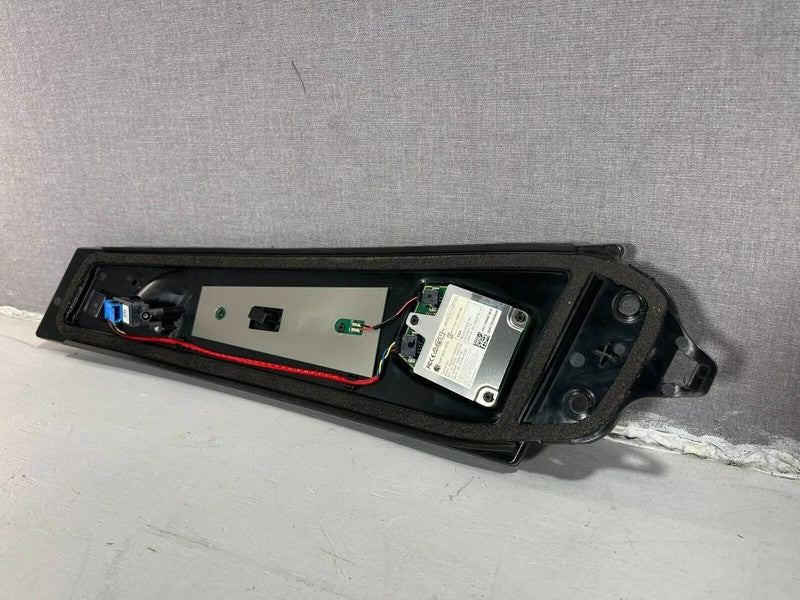 110043700E ⭕ 17-23 Model 3 Left B-Pillar Applique Glass Trim Molding w/ Camera 1100437-00-E