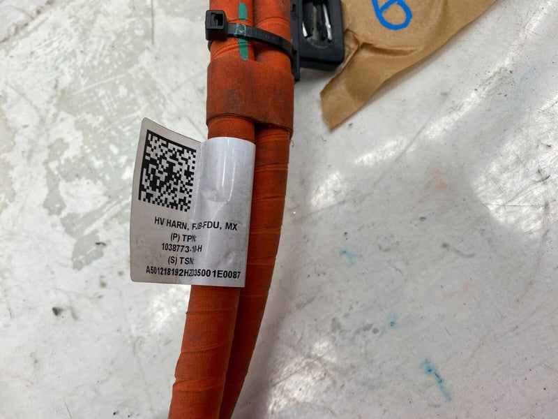 103877310H 16-20 Model X Front Junction Box to Drive Unit High Voltage Harness 1038773-10-H