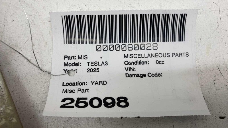 171486500 ⭕ 24-25 Model 3 Rear Left & Right Trunk Hinge w/ Strut 1714863-01-C/1714864-01-C