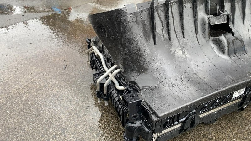 7P0121203D ⭕ 2011-2018 Porsche Cayenne Engine Radiator Cooling Fan Motor A/C Condenser Assy