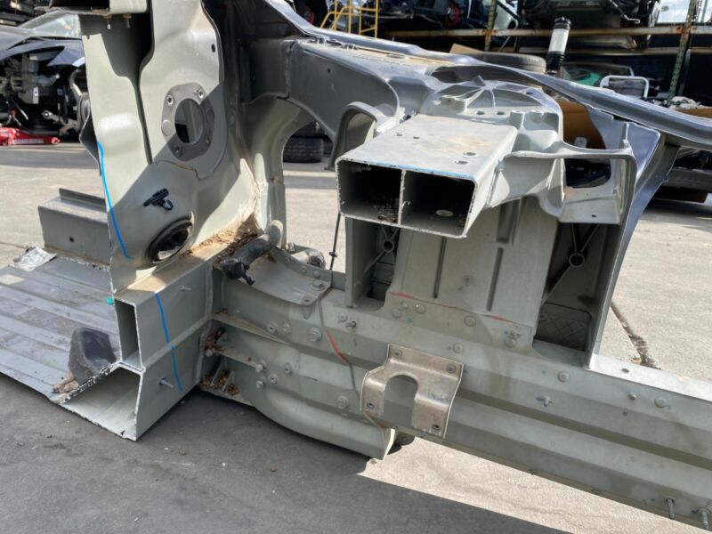 Does Not Apply 2012-2015 Tesla Model S Front Left Body Quarter Panel Fender Apron Frame Cut Out