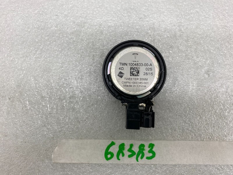 100483300A ⭕ 2012-2020 Tesla Model S X Audio System Speaker Tweeter 30MM Assy 1004833-00-A