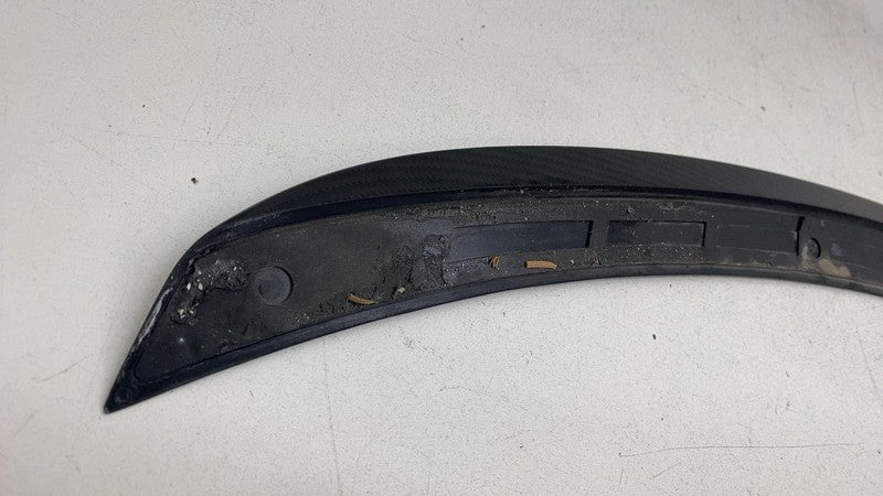 ⭕ 16-20 Model S Rear Trunk Liftgate Lid Spoiler Wing Carbon Fiber 1121