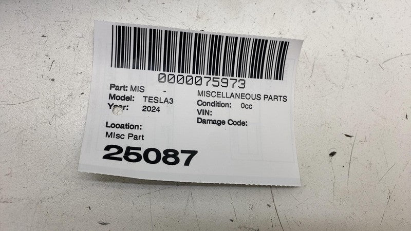 183664701A ⭕ 24-25 Tesla Model 3 Rear Left & Right Seat Bolster 1836647-01-A/1836648-01-A