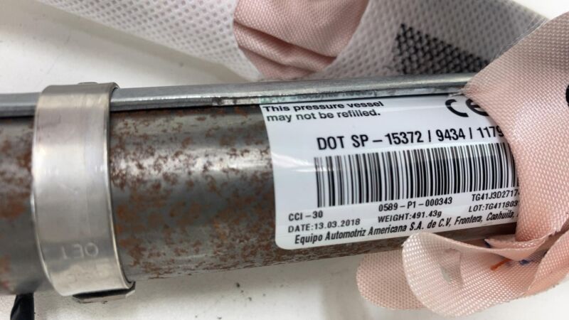 1005261-00-C 2012-2020 Tesla Model S MS Left Driver Roof Curtain Airbag OEM LH 1005261-00-C