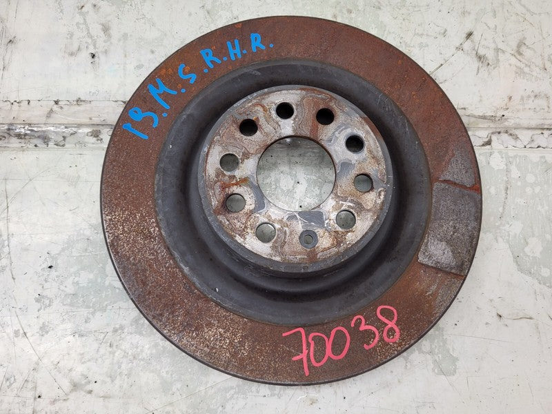 ⭕ 2012-2020 Tesla Model S MS Rear Passenger Side Brake Disc Rotor Right Assembly