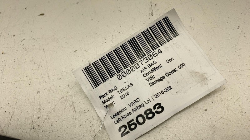 100526000H ⭕16-20 Model S X Left or Right Knee Airbag LH & RH Fits either side 1005260-00-H
