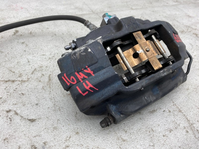 ⭕ 2016-2020 Tesla Model X Front Driver Side Caliper w/ Brake Hose Line Left OEM