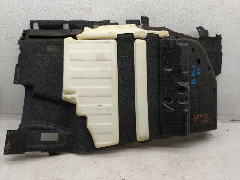 ⭕ 17-23 Tesla Model 3 Front Right Side Floor Carpet Cover Liner Mat 11