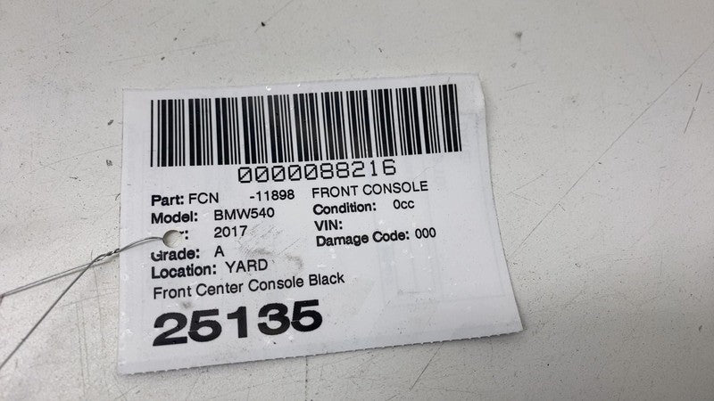 ⭕ 2017-2020 BMW 540i Front Center Control Base Frame Body Support Blac