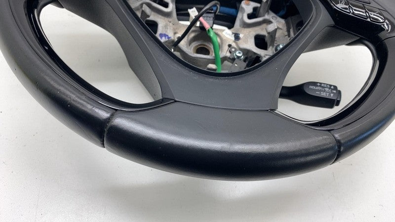 ⭕ 2018-2021 Toyota C-HR Front Steering Wheel Leather Black w/ Control Switch OEM