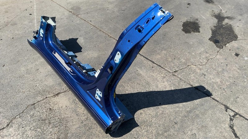 ⭕ 24-25 Tesla Model 3 Left Lower B-Pillar Dog Leg Structural Cutout Blue - PPSB