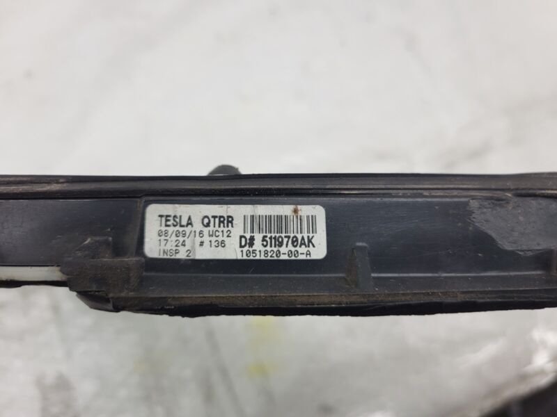 E6 43R-008010 2012-2020 Tesla Model S Rear Passenger Side Quarter Fixed Glass Right Assembly