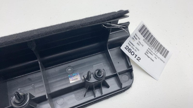 160653700B 2021-2024 Tesla Model S Passenger Soft Trim Trunk Bracket Right RH 1606537-00-B