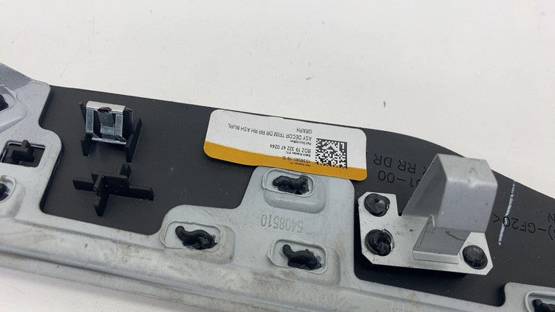 1036081-19-B ⭕16-20 Model X Front & Rear Left/Right Door Trim Decor 11035826-19-B/1036081-19-