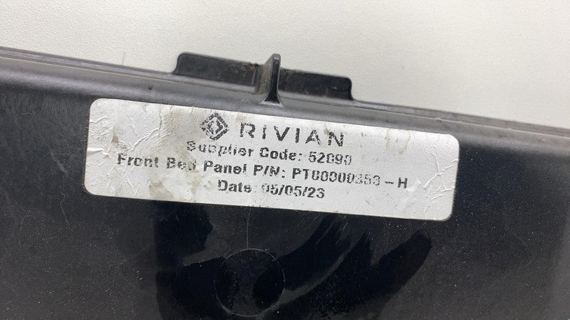 ⭕ 2022 2023 2024 Rivian R1T Front Pick Up Box Bed Trim Cover Panel PT0
