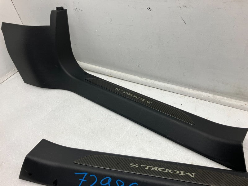⭕2012-2020 Tesla Model S Front Left & Right Lower A-Pillar Trim Cover Panel Assy