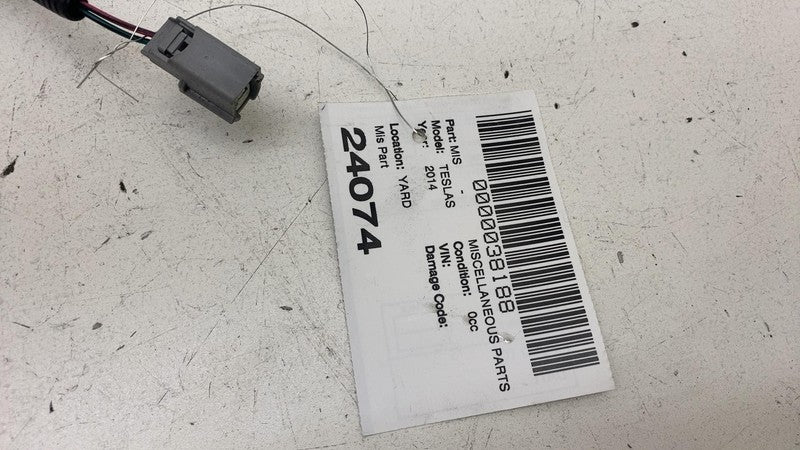⭕ 12-15 Model S Front Module Tech Package Wiring Harness Cable Wire 10