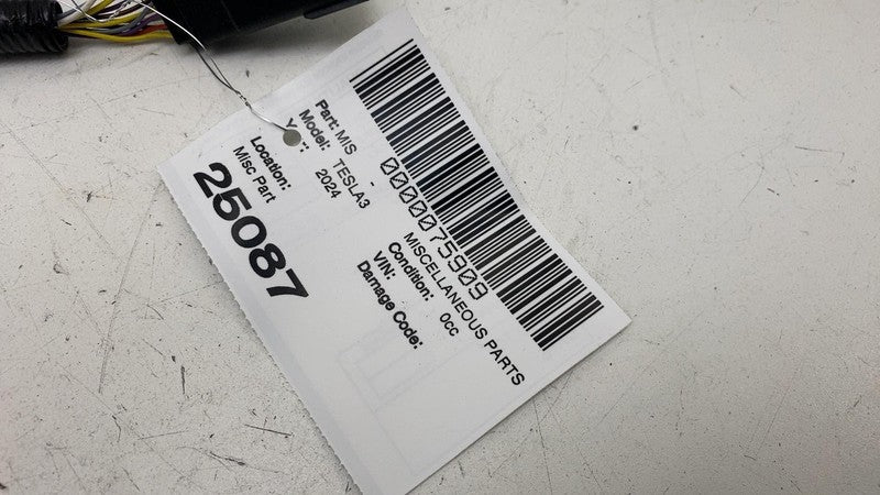 ⭕ 2024 2025 Tesla Model 3 Highland Front End Module Wiring Harness 189