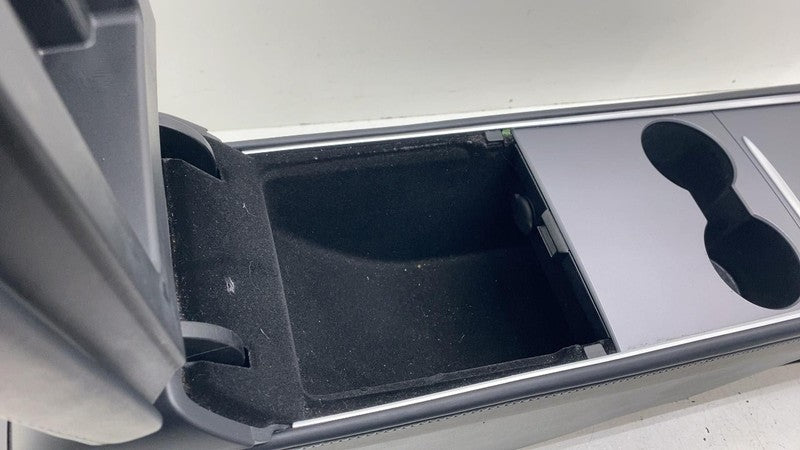 ⭕ 2021-2023 Tesla Model 3 M3 Front Floor Center Console Armrest & Carr