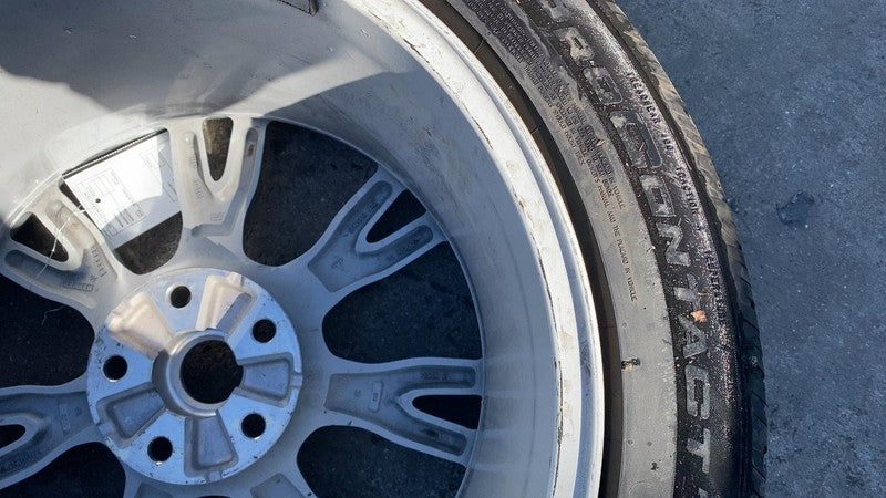 142022200A 2021-2023 Tesla Model S Rear Wheel Rim 19x10.5 +45MM w/ Continental Tire 285/40