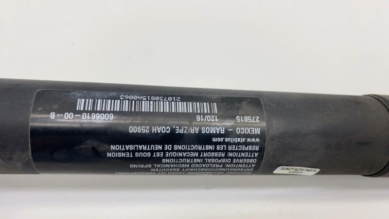 600661000B 2012-2020 Tesla Model S Rear Passenger Liftgate Trunk Power Shock Strut Right RH