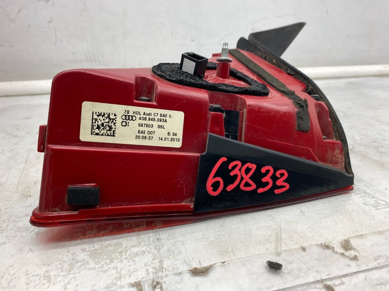 4G8 945 093 A ⭕2012-2015 Audi A7 S7 Rear Left Inner Taillight LED Taillamp On Trunk 4G8945093A