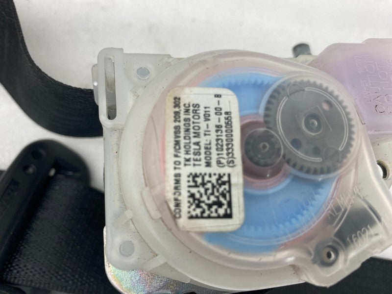 1023136 00 B ⭕ 2012-2015 Tesla Model S Rear 2nd Row Seat Belt & Retractor Right 1023136-00-B