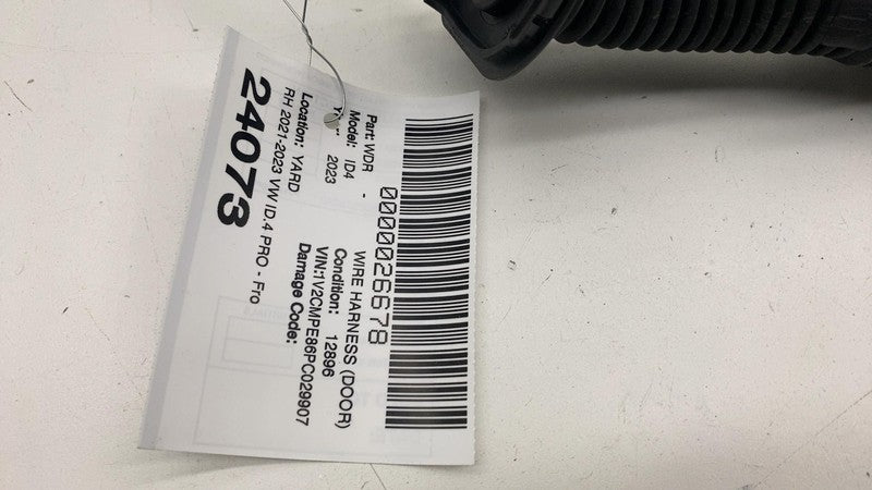 11A 971 121 ⭕ 2021-2023 Volkswagen ID.4 Front Passenger Door Wiring Harness Right 11A971121