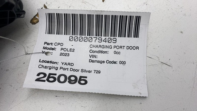 ⭕ 2021 2022 2023 Polestar 2 PS2 Left Side Charge Port Door Lid Cover Silver 729