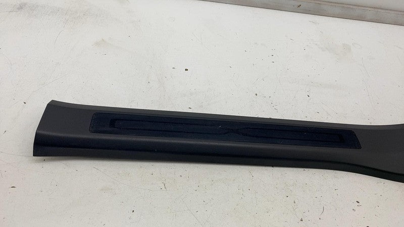 ⭕ 2016-2020 Tesla Model X Front Passenger Side Door Sill Trim Cover Bl
