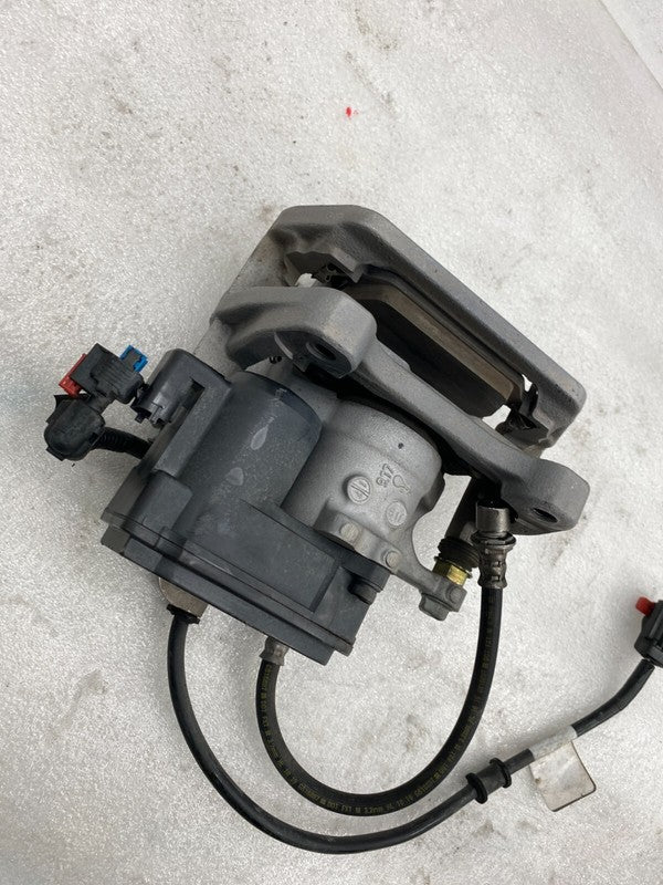 104462300H ⭕ 2017-2025 Tesla Model 3 Rear Left Caliper w/ Brake Line Hose BASE 1044623-00-H