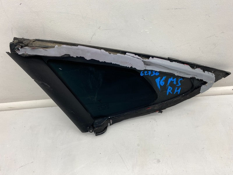 E6 43R-008010 ⭕ 2016-2021 Tesla Model S Rear Passenger Side Quarter Window Glass Right RH OEM