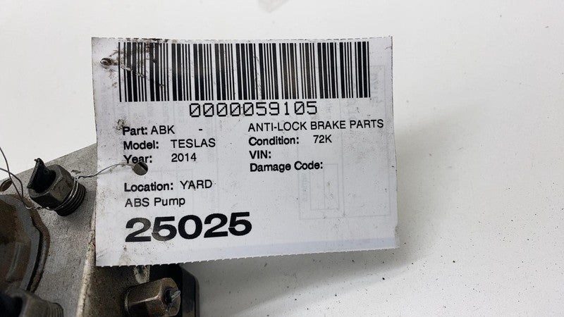 600636300D ⭕ 12-15 Model S MS Hydraulic ABS Anti-Lock Brake System Pump Module 6006363-00-D