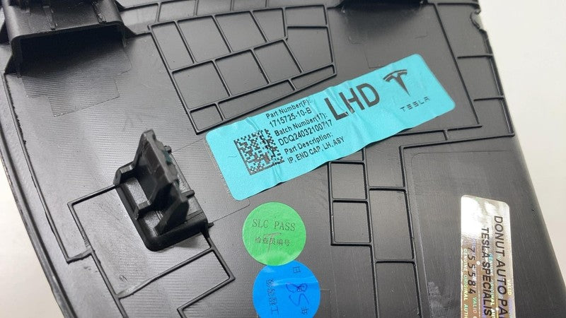 ⭕ 2024-2025 Tesla Model 3 Front Left Instrument Panel Dash End Cap 171