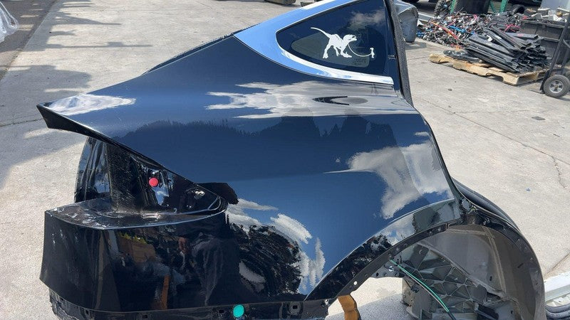 ⭕2016-2020 Tesla Model X Rear Passenger Quarter Fender Frame Panel Cut Out Right