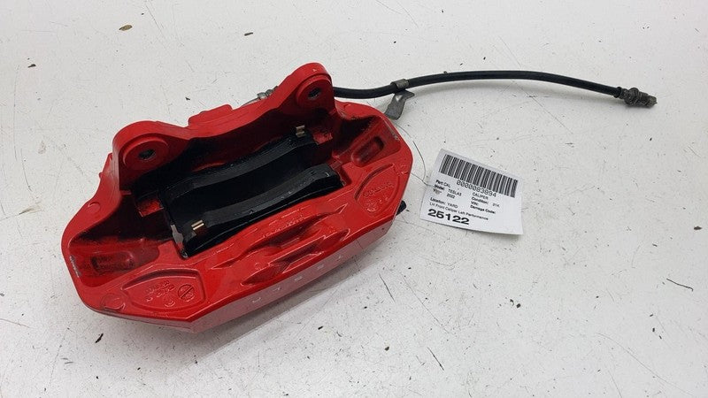 ⭕17-23 Model 3 Front Driver Side Performance Brake Caliper Red Left 10