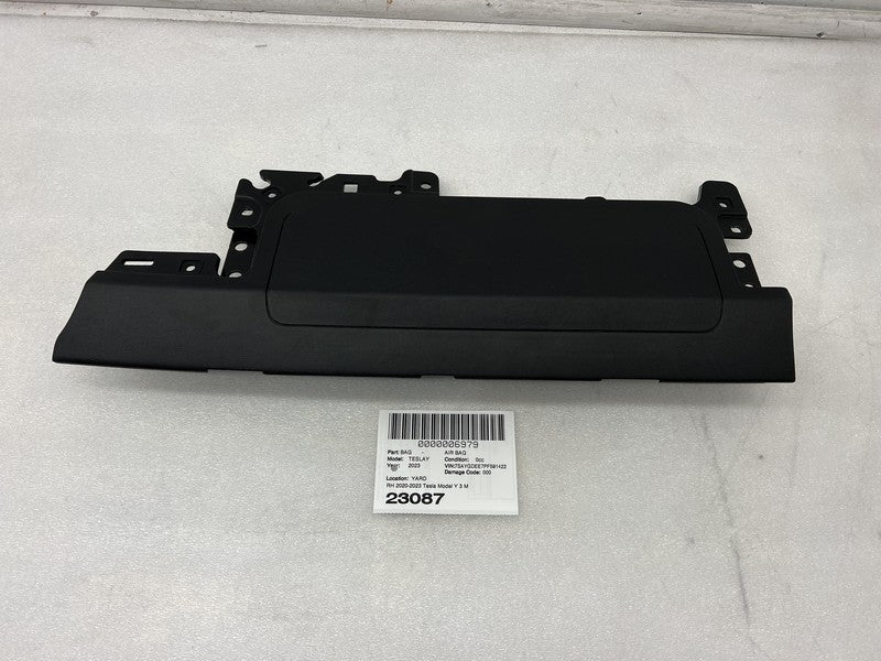 ⭕ 17-23 Model 3 Y Passenger Lower Knee Safety Airbag Module Right 1077