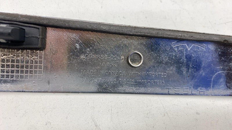 ⭕2012-2015 Model S Rear Liftgate Applique Trim Trunk Chrome Molding 10