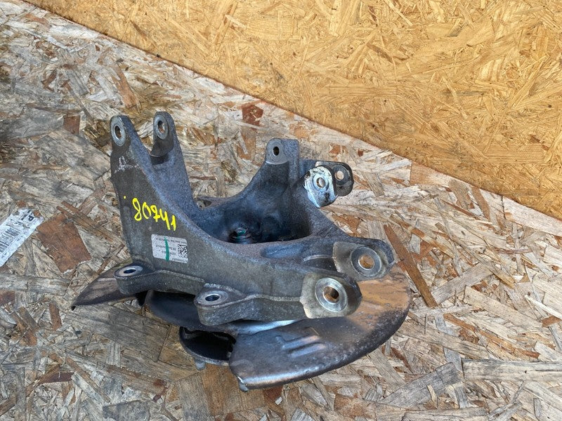102741100D ⭕16-20 Model X Rear Left Spindle Knuckle w/ Wheel Hub & Dust Shield 1027411-00-D