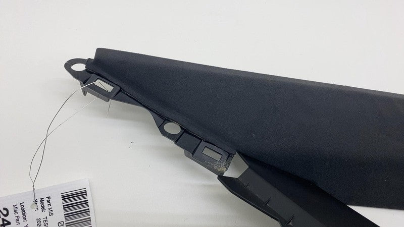 1916125 2024-2025 Tesla Cybertruck Driver Side A-Pillar Trim Panel Cover Garnish Left LH